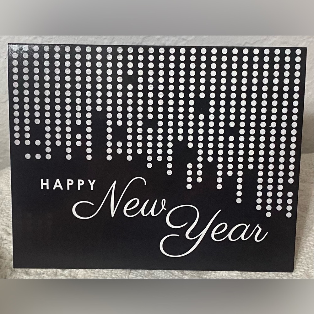 Happy New Year Cards- 25 Count by FineCardstock. . Heavy Card Stock.
